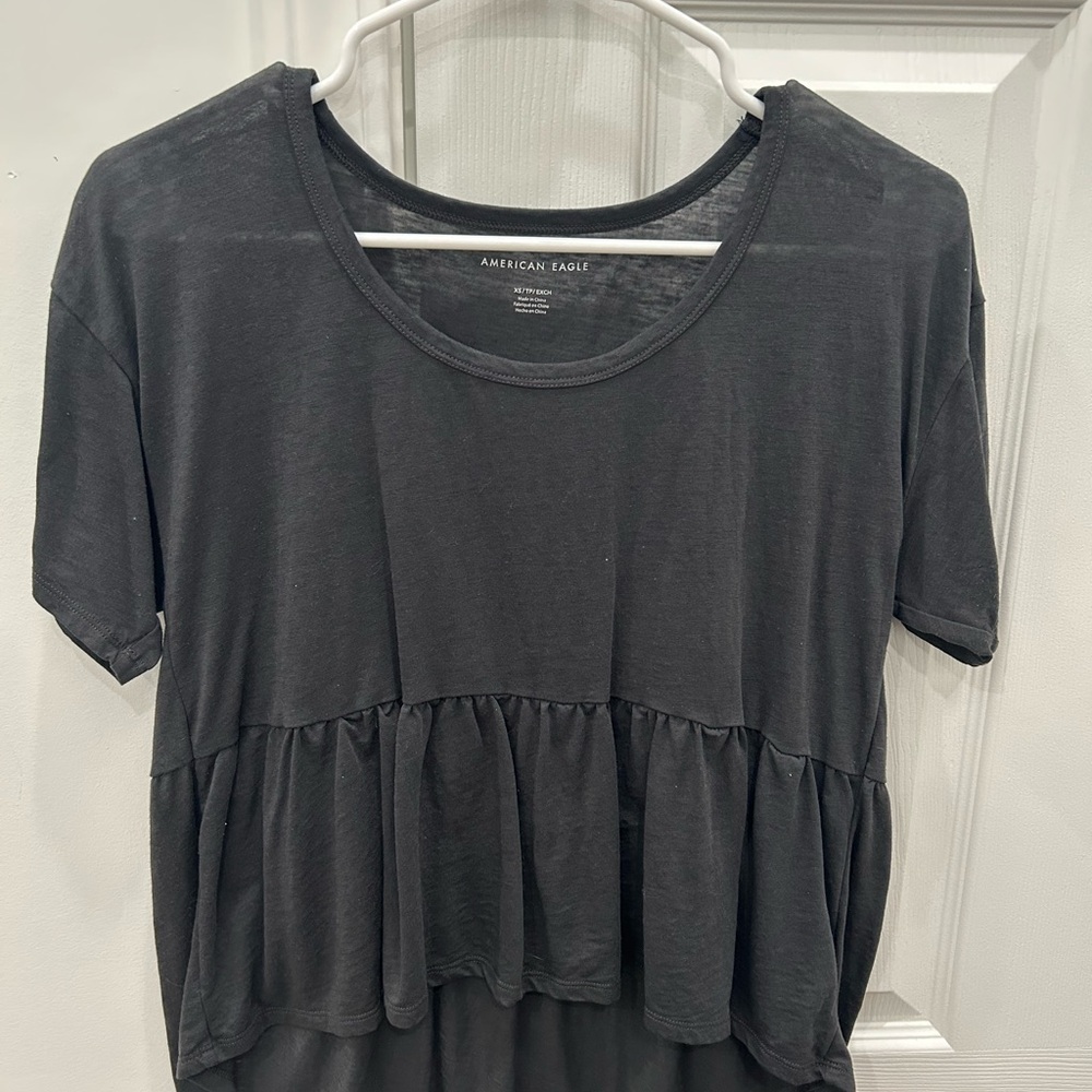 American Eagle Outfitters Black Women's Top